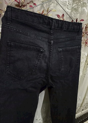 Düğmeli GriDenim Pantolon erkek 11/12 - Görsel 3