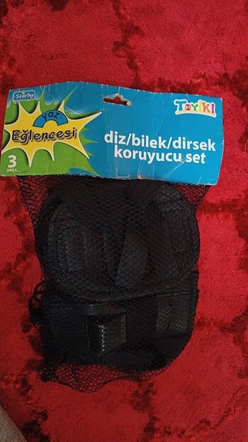 Dizlik dirsek el koruyucu set 3 /4 yaş
