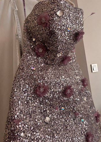 Mini abiye elbise - Görsel 4