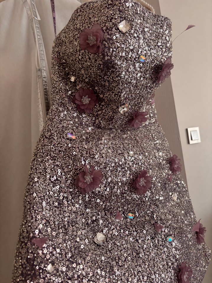 Mini abiye elbise - Görsel 4