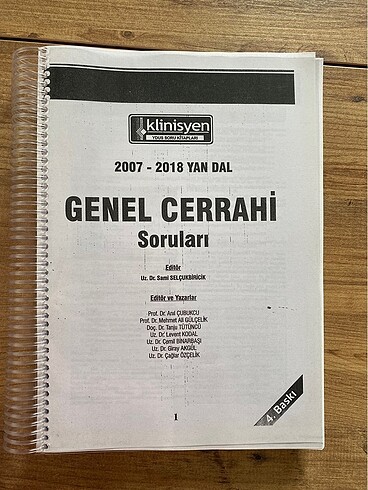 YDUS soruları-Genel Cerrahi