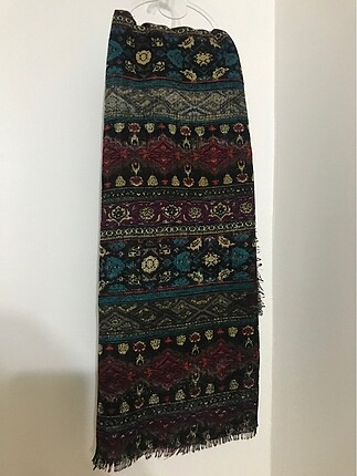 Beden çeşitli Renk Etnik desenli şal