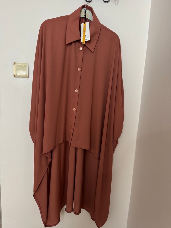 Uzun, Salaş Kesim, Dökümlü Kadın Tunik - Görsel 2