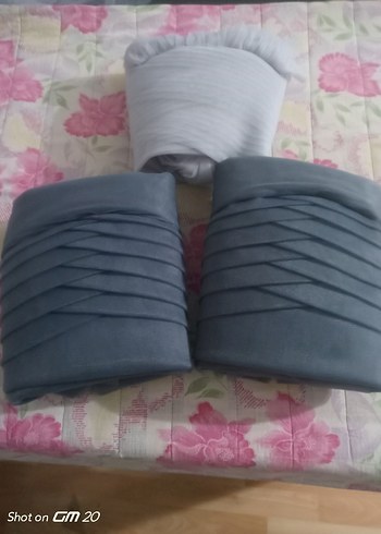 m Beden gri Renk hazır turban