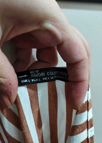 Çizgili Bohem Uzun Askılı Elbise - Görsel 3