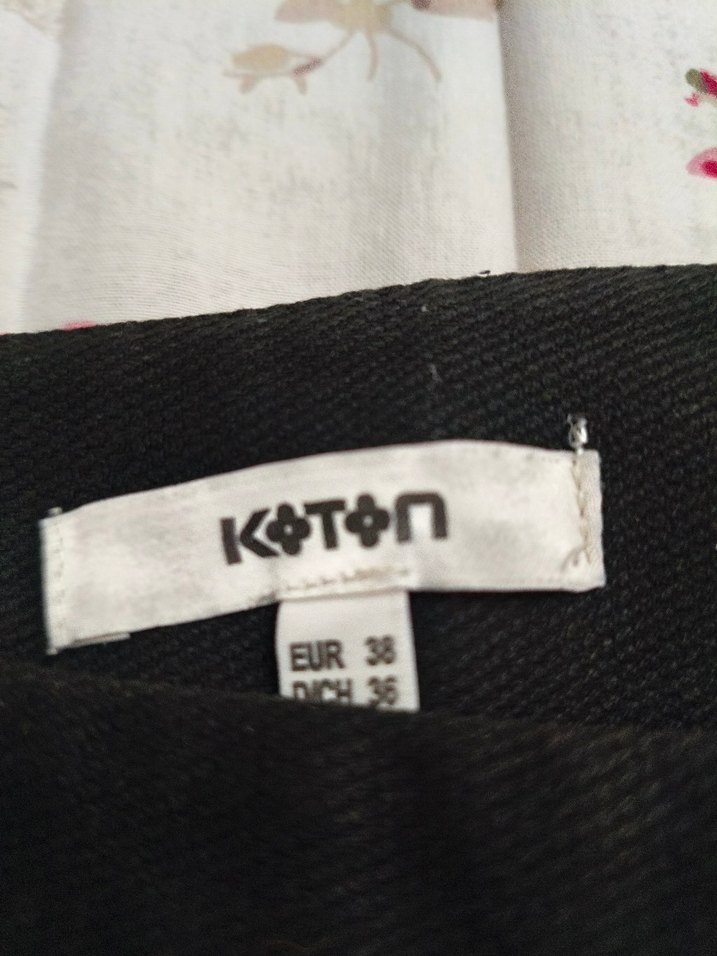 Siyah Kadın Kumaş Pantolon - Görsel 4