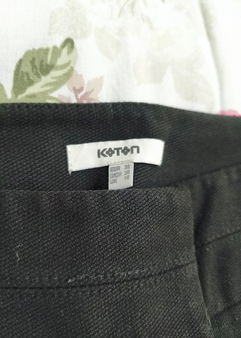 Siyah Kadın Uzun Kumaş Pantolon - Görsel 2