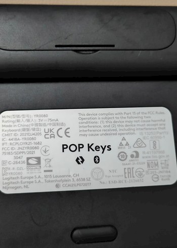Logitech Pop Keys Bluetooth Mekanik Emoji Klavyesi - Görsel 5