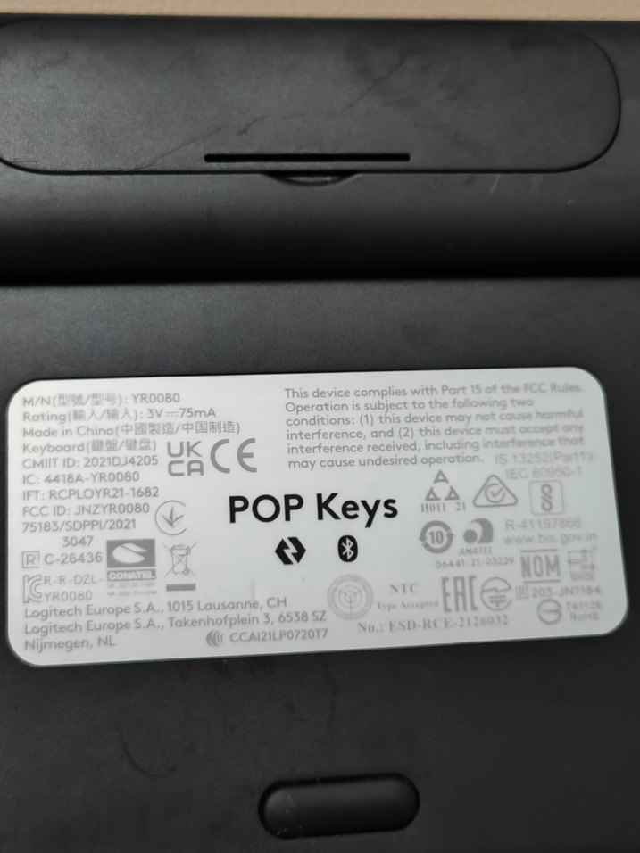Logitech Pop Keys Bluetooth Mekanik Emoji Klavyesi - Görsel 5