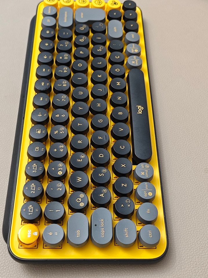 Logitech Pop Keys Bluetooth Mekanik Emoji Klavyesi - Görsel 3