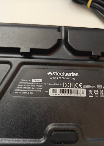 Steelseries Apex 7 Oyuncu Klavyesi - Görsel 4