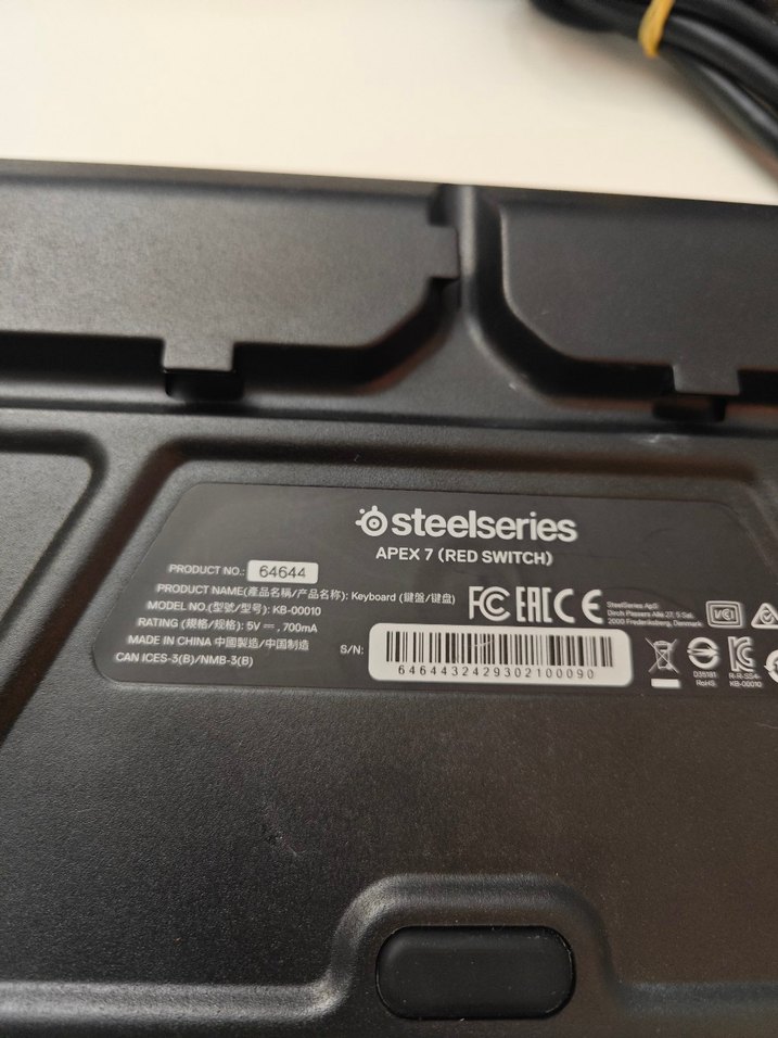 Steelseries Apex 7 Oyuncu Klavyesi - Görsel 4