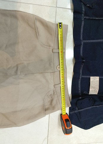 Asimetrik Kesim Bej Mini Etek ve sırt detayli  yelek hediyeli - Görsel 6