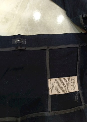 Asimetrik Kesim Bej Mini Etek ve sırt detayli  yelek hediyeli - Görsel 5