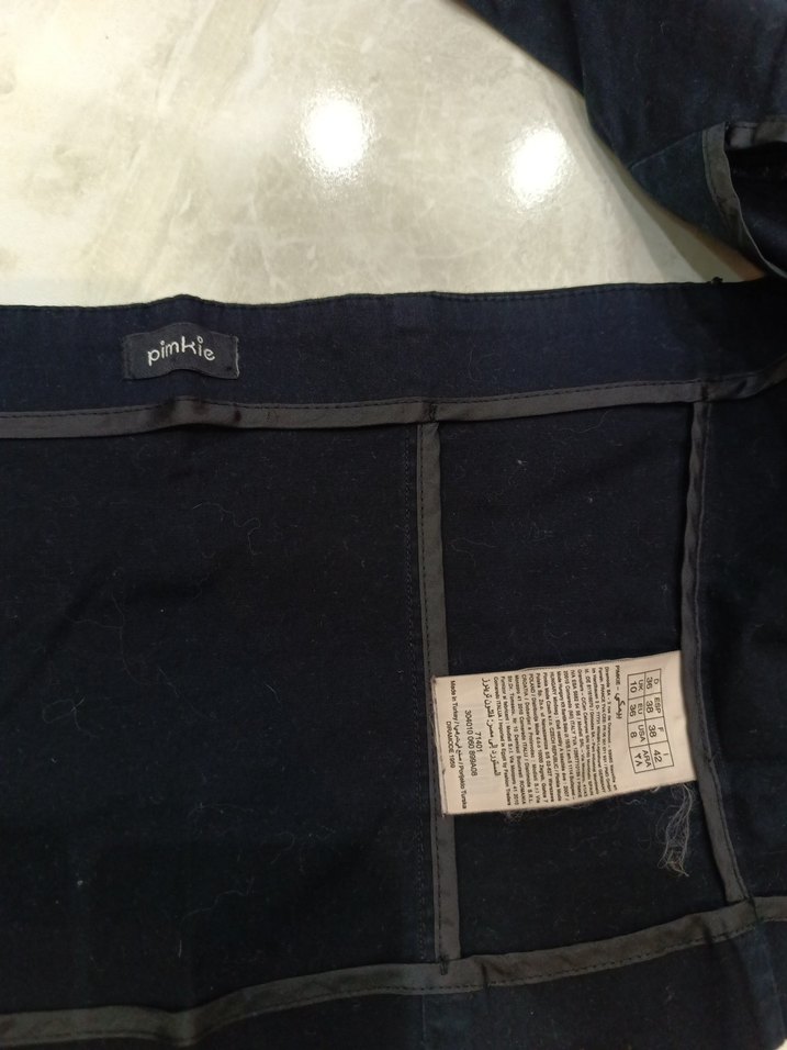 Asimetrik Kesim Bej Mini Etek ve sırt detayli  yelek hediyeli - Görsel 5