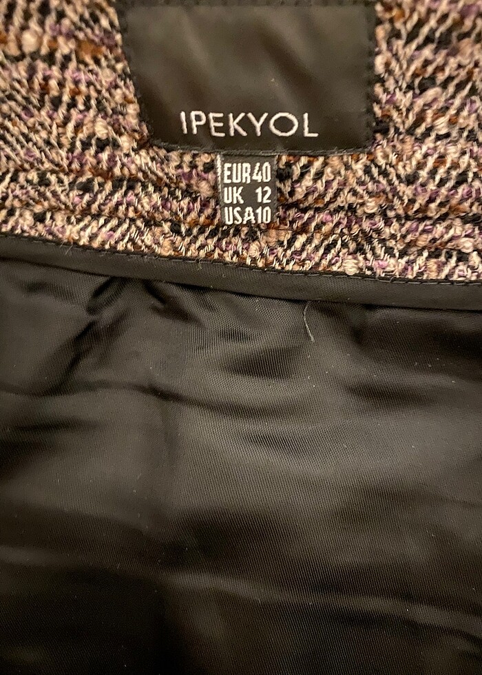 İpekyol kaşe etek - Görsel 3