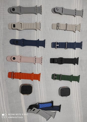 Diğer Çok Renkli Minimalist Akıllı Saat Kayışları