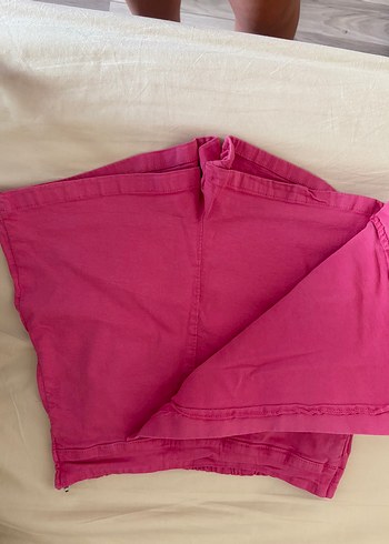 Pembe Midi Hamile Şortu - Görsel 2