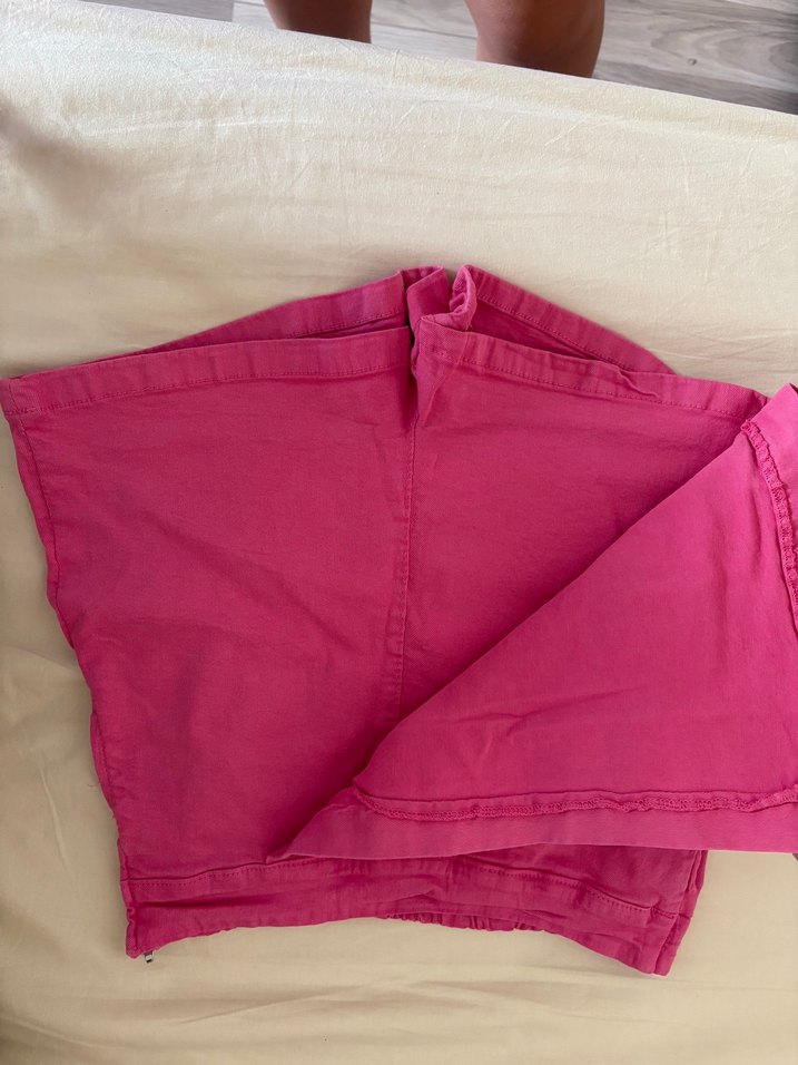 Pembe Midi Hamile Şortu - Görsel 2