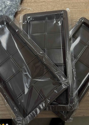 Kahve rengi Dubai çikolatası Kalıbı - Görsel 2