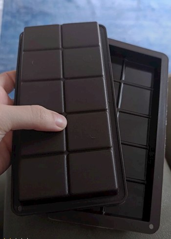 Kahve rengi Dubai çikolatası Kalıbı - Görsel 5