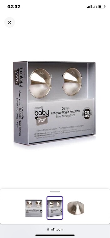 Gümüş 925 ayar - Görsel 2