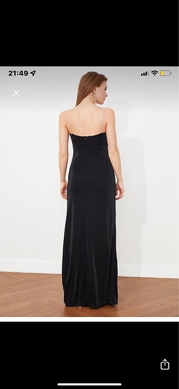 Siyah abiye - Görsel 5