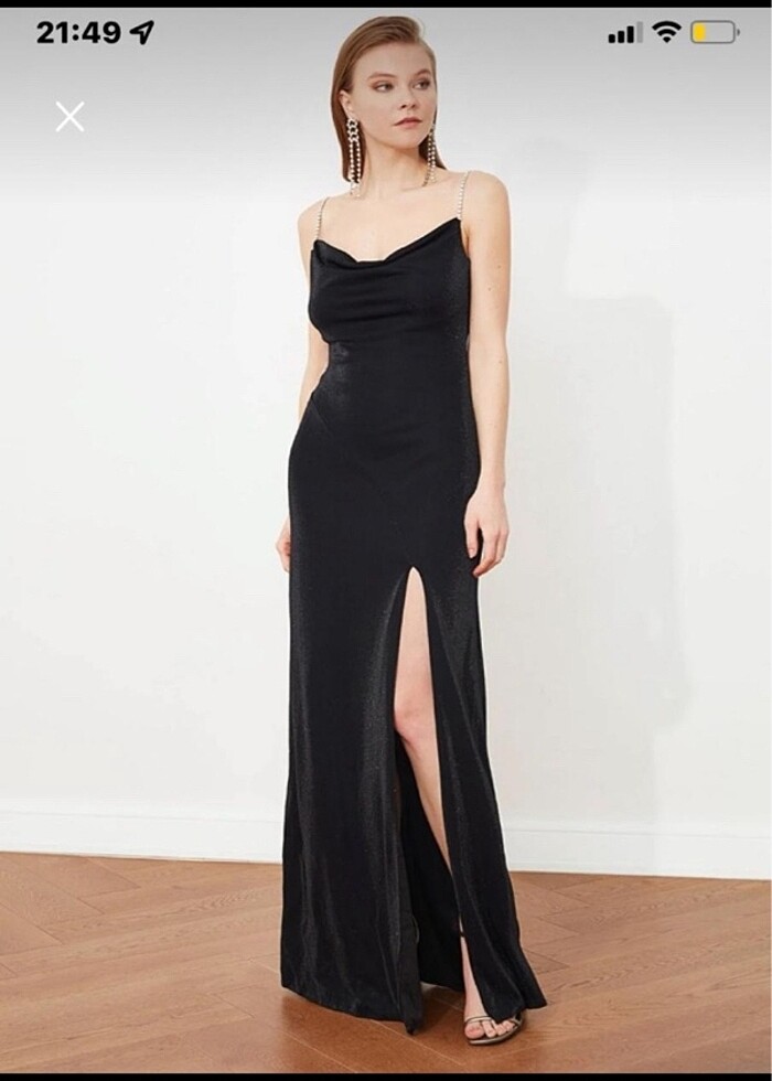 Siyah abiye - Görsel 3