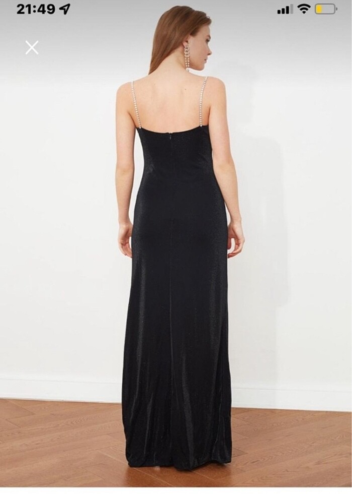 Siyah abiye - Görsel 5