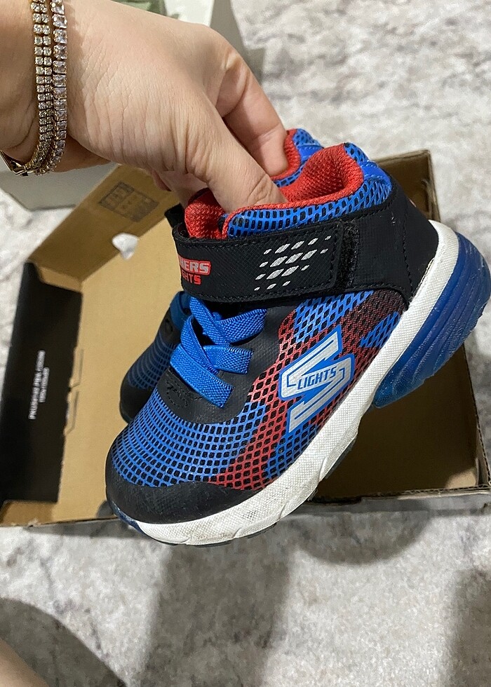 Erkek çocuk ışıklı spor ayakkabı - Görsel 4