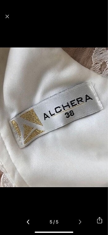 Şık gece elbisesi - Görsel 5