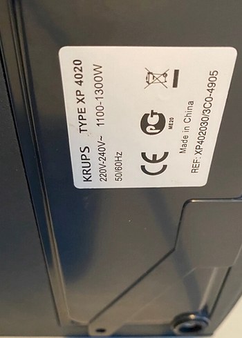 Diğer Krups XP 4020 Espresseria Combi