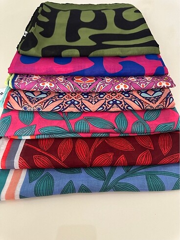 Beden çeşitli Renk Silkhome Soft eşarp