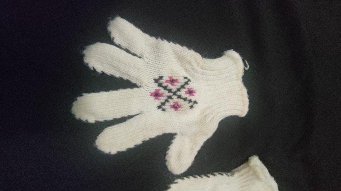 Nakış  desenli eldiven - Görsel 2