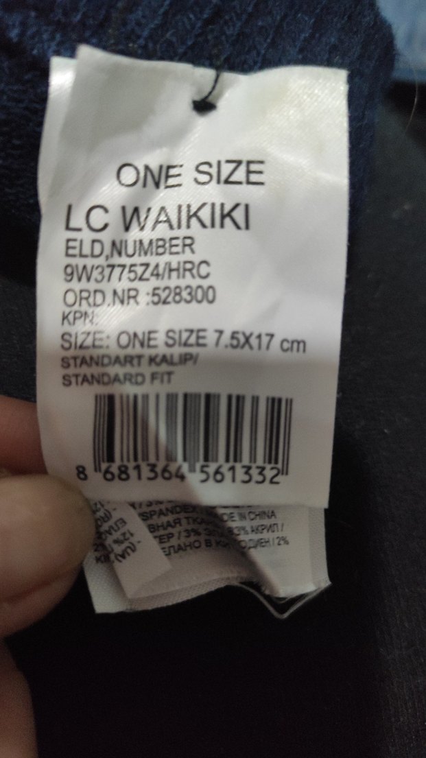 Alfebe harf desenli örgü eldiven - Görsel 3