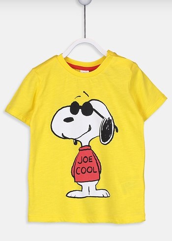 Snoopy Baskılı Tişört