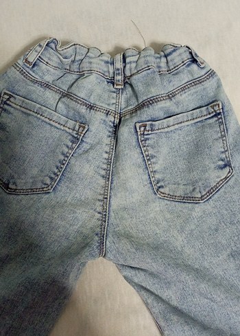 Mavi Denim Midi Pantolon - Görsel 5