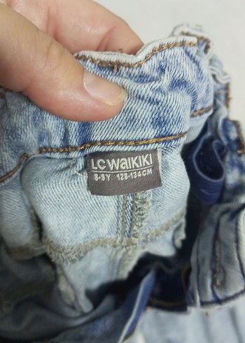 Mavi Denim Midi Pantolon - Görsel 3