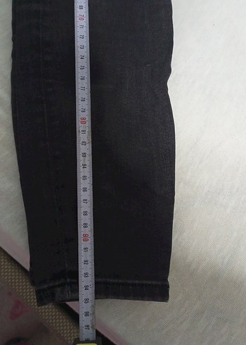 Kadın Siyah Regular Fit Denim Jean - Görsel 4