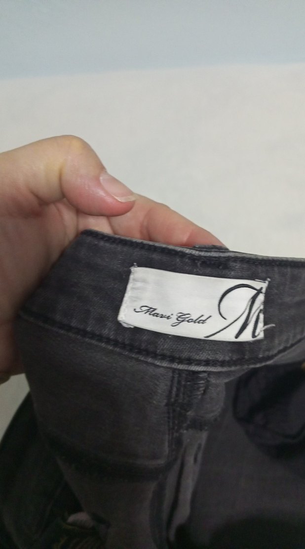 Kadın Siyah Regular Fit Denim Jean - Görsel 2