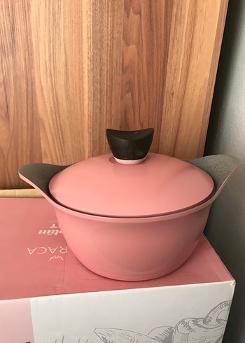Karaca Neptün Pembe Tencere Seti