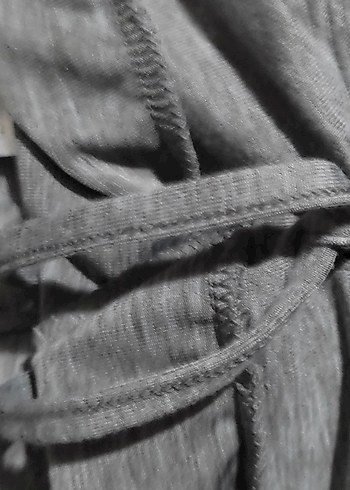 Gri Loose Fit Kadın Eşofman Altı - Görsel 6