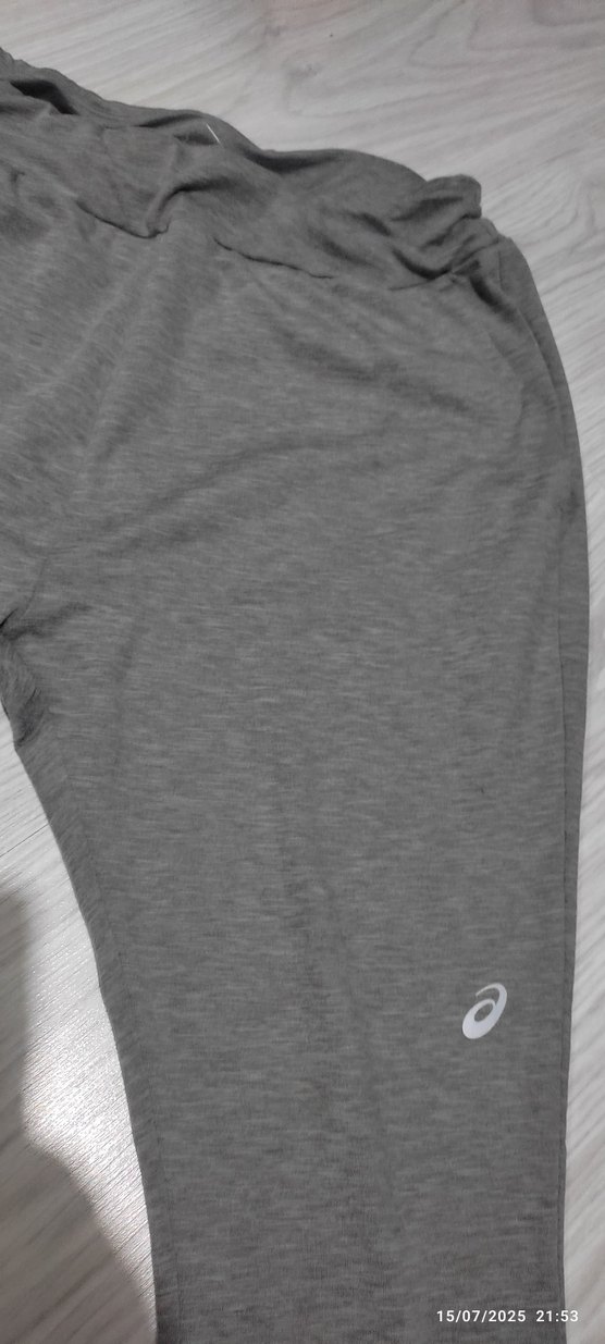 Gri Loose Fit Kadın Eşofman Altı - Görsel 3