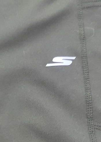 Siyah Midi Boy Spor Tayt - Görsel 3