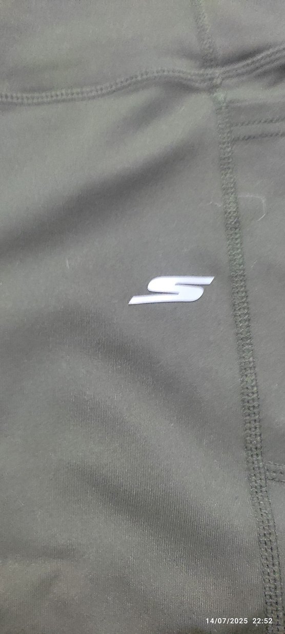 Siyah Midi Boy Spor Tayt - Görsel 3