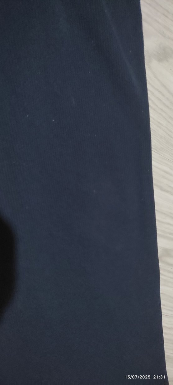 Siyah Regular Fit Kadın jarse esnek  Pantolon - Görsel 4