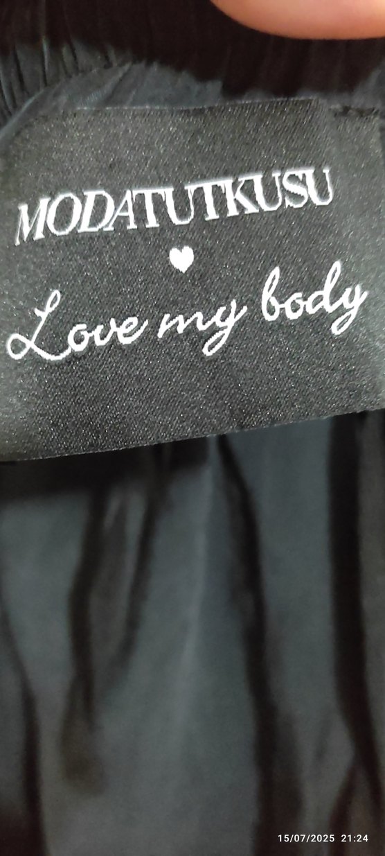 fume. Beli Bağcıklı Mini Etek - Görsel 5