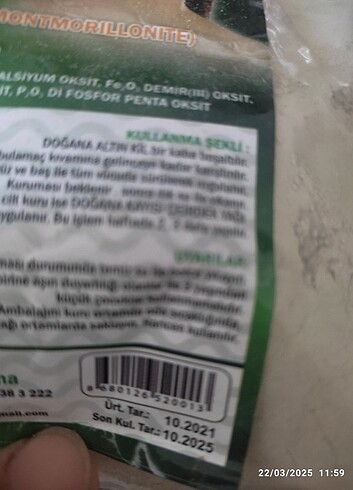 500.gram.lil.maskesi organik - Görsel 3