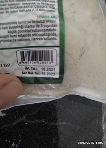 500.gram.lil.maskesi organik - Görsel 5