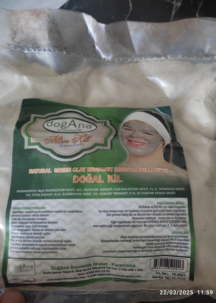 500.gram.lil.maskesi organik - Görsel 4